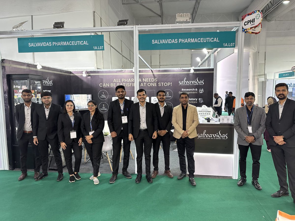 Salvavidasindia's tweet image. Grateful for an incredible journey at CPHI-INDIA 2023! Our dedication and expertise were on full display, showcasing our commitment to being the one-stop solution for all Pharma needs. Thanks to all who visited and contributed to this remarkable journey!💊 

#CPHI2023 #CPHIIndia