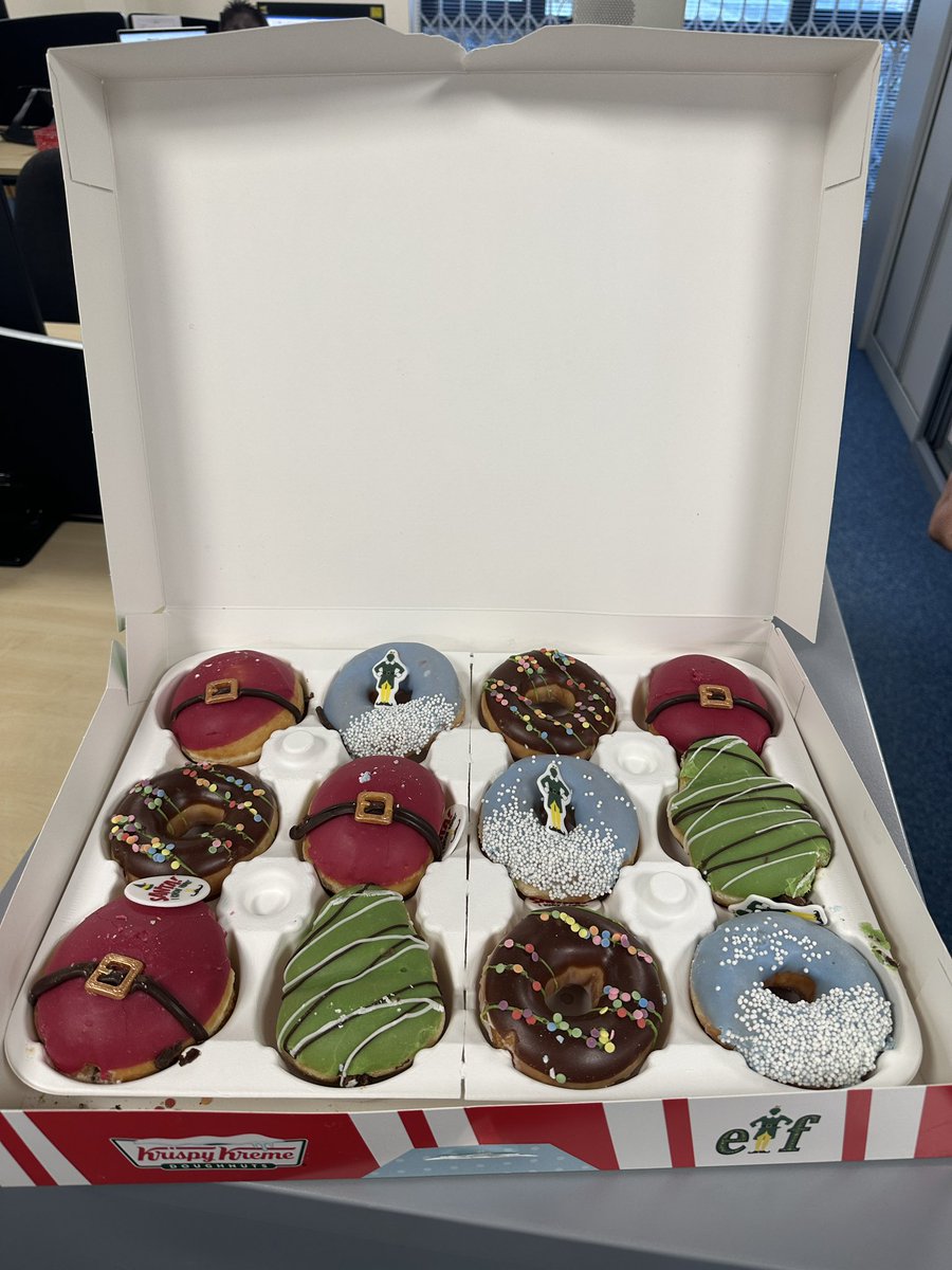 It’s the 1st of December!! Thank you <a href="/Xero/">Xero</a> for the Krispy Kreme Donuts 🎄🍩