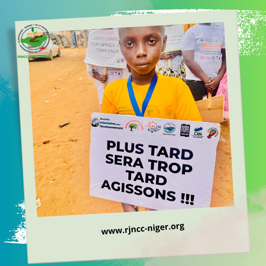 🗣️Chers dirigeants mondiaux : La crise climatique 🌍🌍est réelle et elle s'aggrave. 

📈Agir maintenant pour le climat est impératif. En réduisant les émissions de 
⛽️#gazàeffetdeserre, en adoptant des ⚡️#énergiesrenouvelables et en favorisant la 🏕️#durabilité.<a href="/OxfamauNiger/">Oxfam au Niger</a>