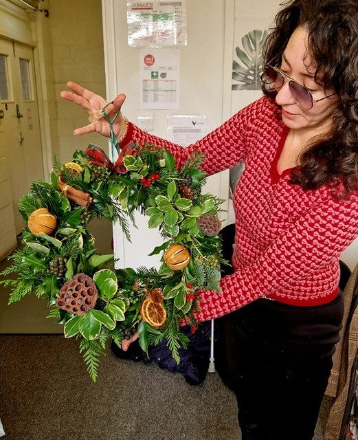 _Oakleaf's tweet photo. Clients had a wonderful time making wreaths at Oakleaf this week! One client said “Just wanted to say how much I enjoyed and appreciated the wreath making today, Tina was a fantastic tutor and had time for us all, I left feeling really good about myself and what I had produced.” https://t.co/V0QbgNAQYl