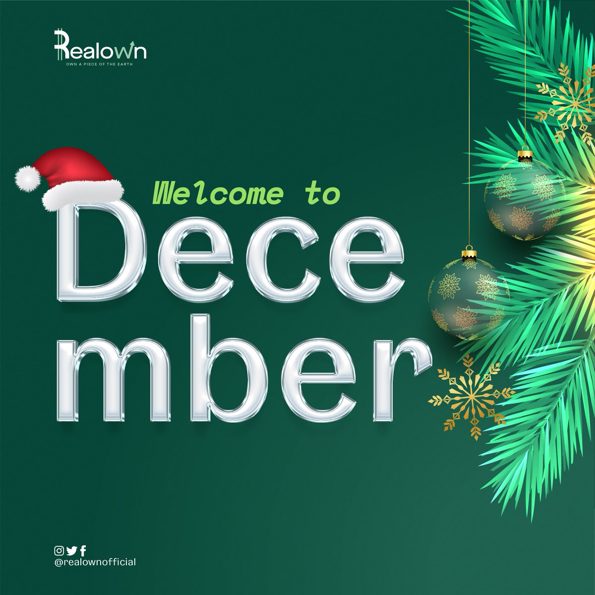 RealOwnOfficial's tweet photo. "Cheers to a December filled with joy, warmth, and the promise of new beginnings! 🏡✨ Explore the magic of home with RealOwn - where dreams find their perfect address. #RealEstate #DecemberDelights #HomeSweetHome" https://t.co/YB4gD1oSV8