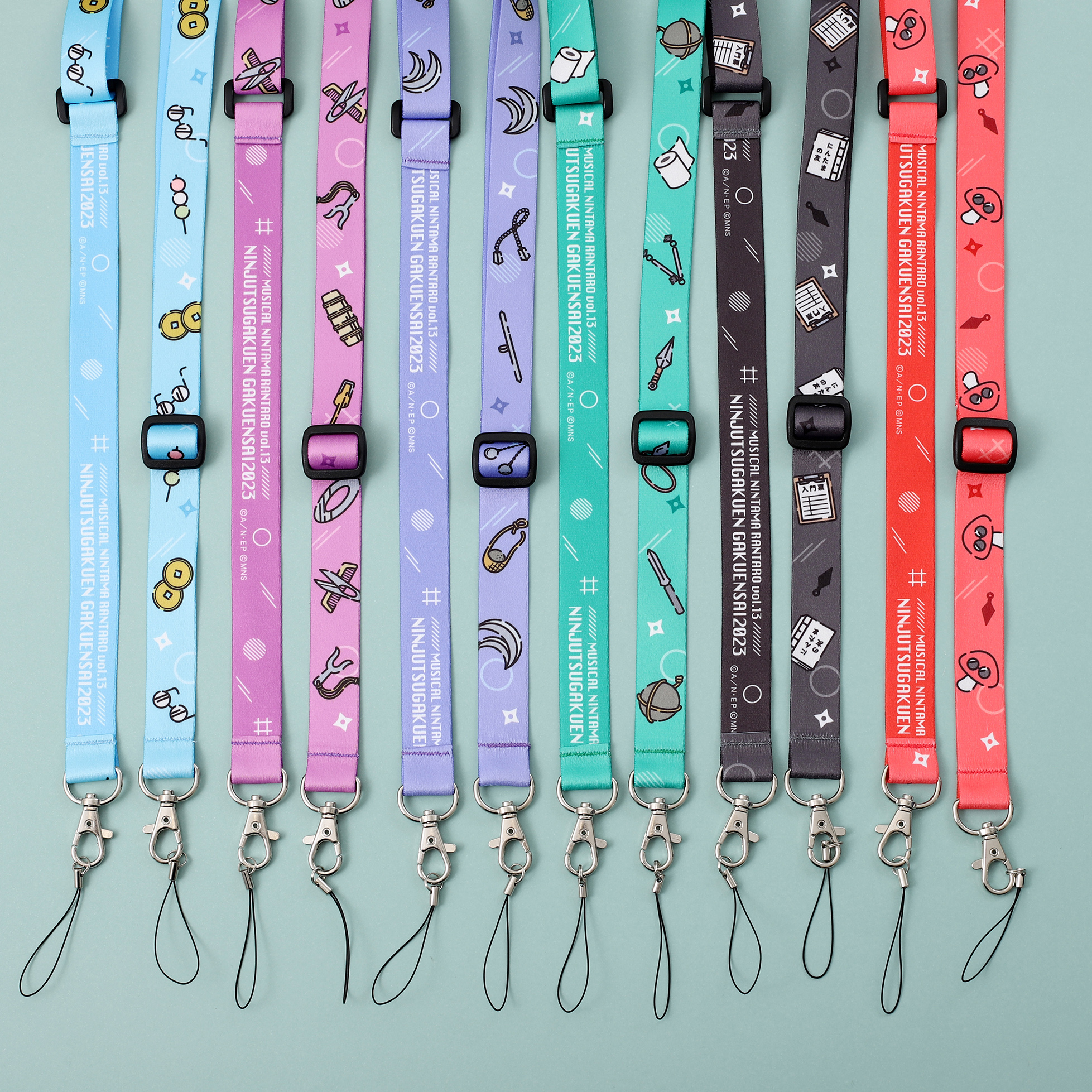 忍たま乱太郎ストラップ 忍たま乱太郎 ラバーストラップ 3個セット | K-BOOKS 池袋 2