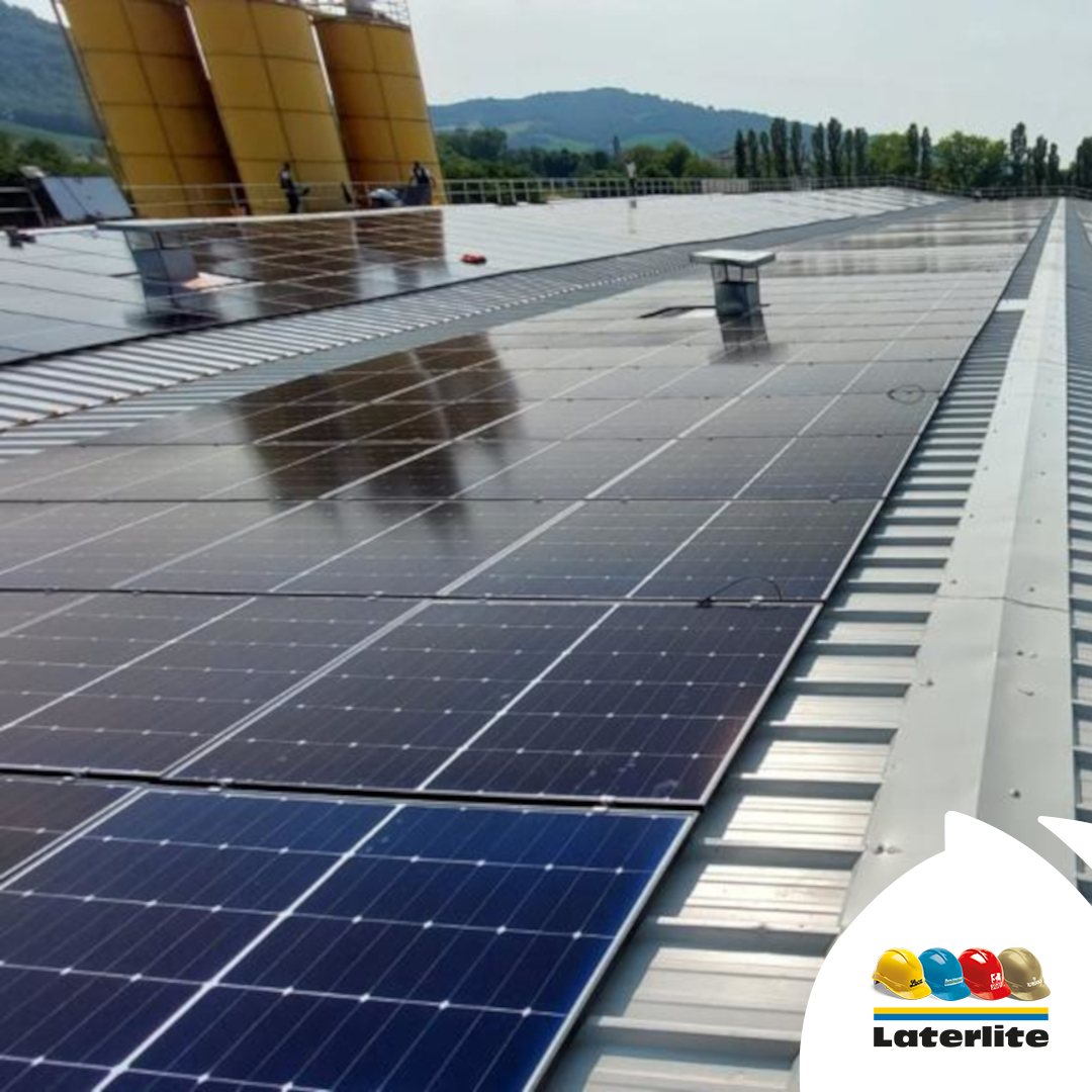 Laterlite_Spa's tweet photo. La #sostenibilità è da sempre uno dei valori principali di #Laterlite, che con i nuovi #impiantifotovoltaci, contribuisce al benessere dell’#ambiente investendo nello #svilupposostenibile del proprio processo produttivo.
👉 https://t.co/tIx4sPbD0a
#nuoveenergie #energiasolare https://t.co/O2H8C9iTE2