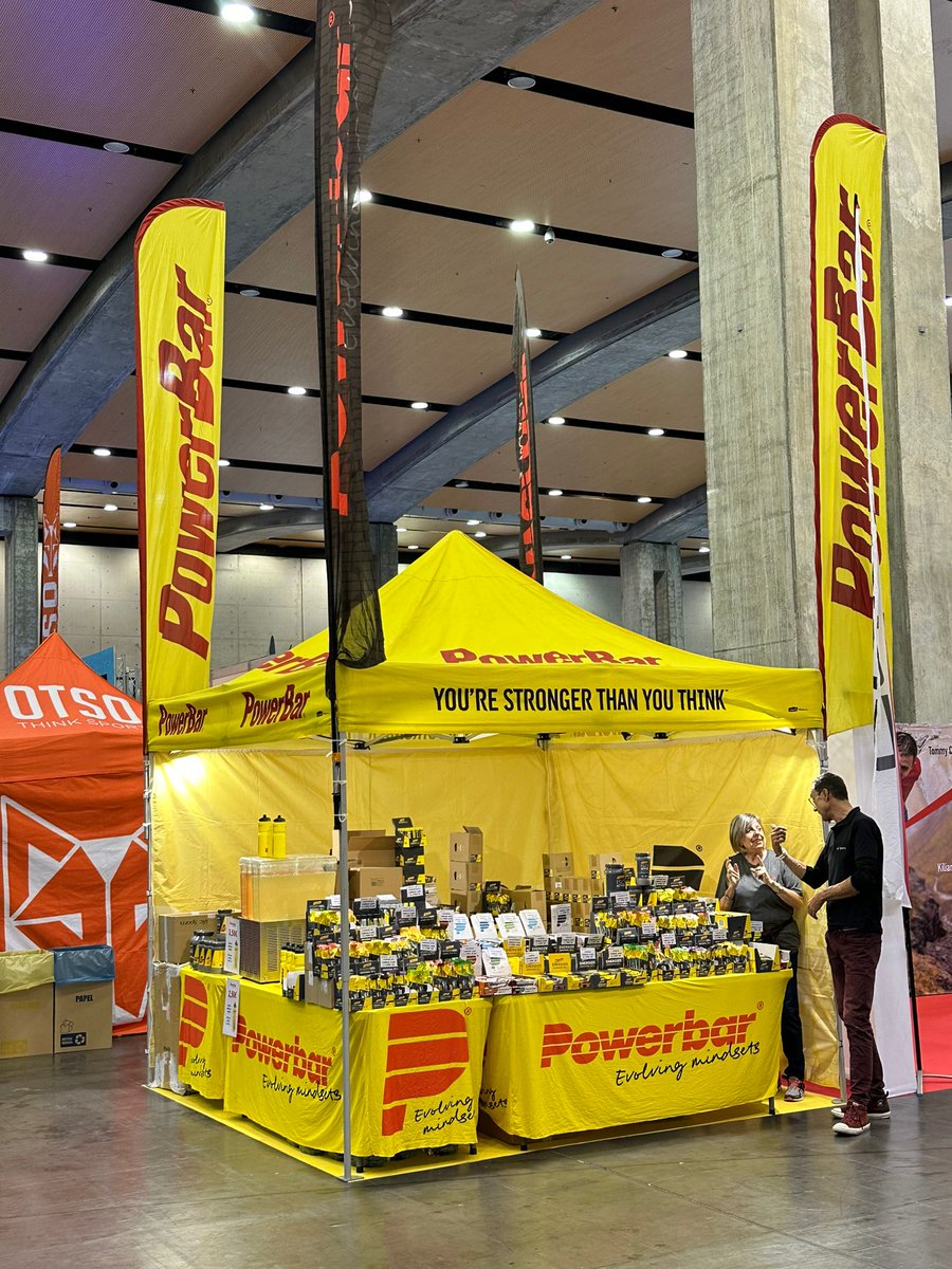 PowerbarIberica's tweet photo. 📍Pabellón 5 de Feria Valencia!
Nos encontrarás en #Expodeporte de Maratón Valencia!! 😃🏃♀️🏃🏃♂️👨🦽
Pásate a carga depósitos para tu mejor carrera!!
Estamos para atender tus consultas 🍫✅
#nutriciónDeportiva #43kvalencia #powerbar https://t.co/A1oygzD7hS