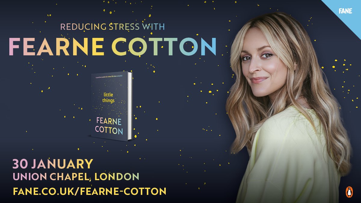fearne cotton (@fearnecotton) on Twitter photo A very special Little Things book launch event in Jan. Live at <a href="/UnionChapelN1/">Union Chapel Church</a> in London, joined by brilliant mindfulness experts for an evening of sound baths, deep meditation and all sorts of stress busting activities to get stuck into. One worth getting out of the blanket for, A very special Little Things book launch event in Jan. Live at <a href="/UnionChapelN1/">Union Chapel Church</a> in London, joined by brilliant mindfulness experts for an evening of sound baths, deep meditation and all sorts of stress busting activities to get stuck into. One worth getting out of the blanket for,