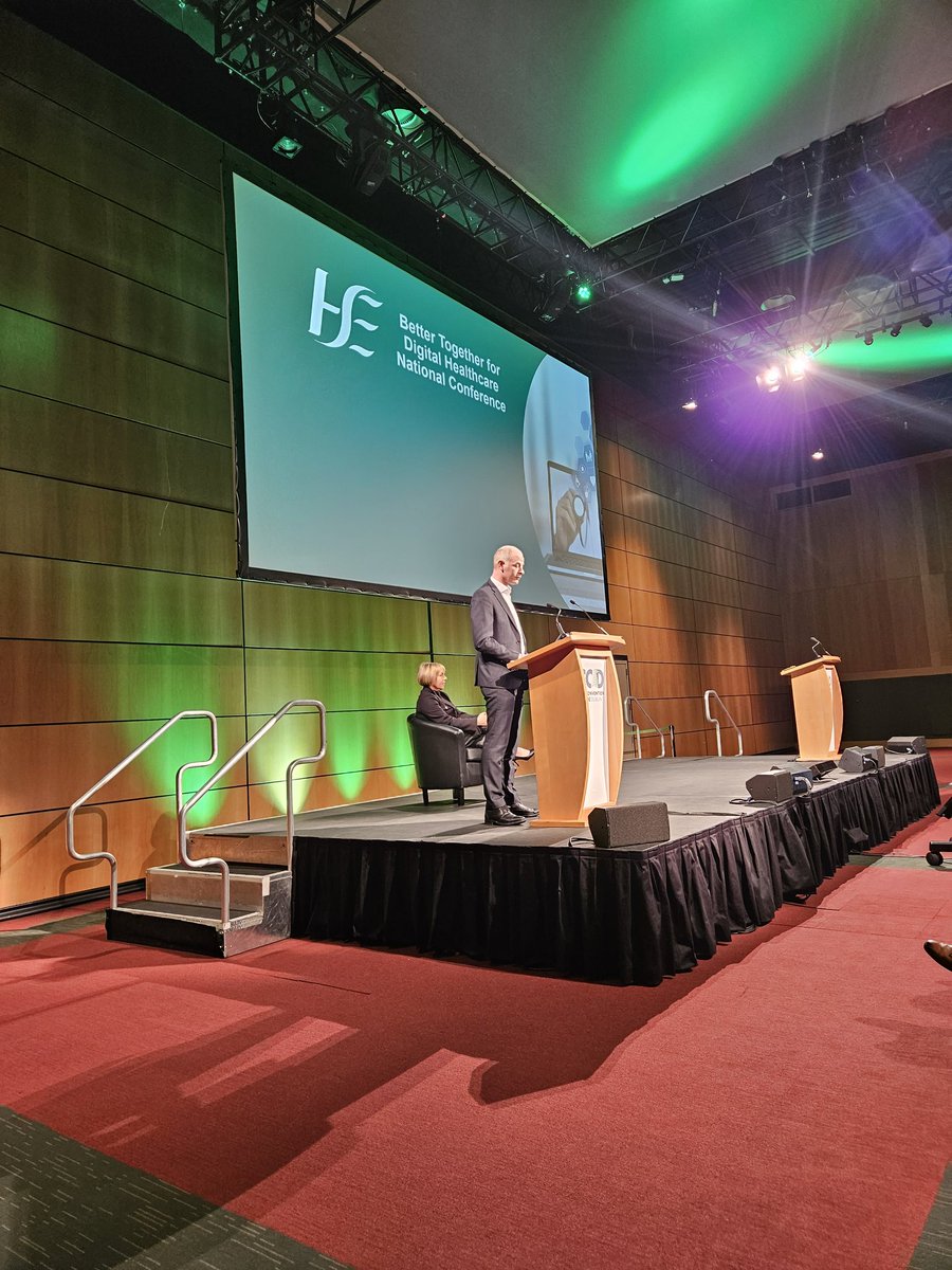 Looking forward to the line up of speakers at todays  #Better2getherDH2023 Conference in the <a href="/TheCCD/">The Convention Centre Dublin</a> #eHealth4all