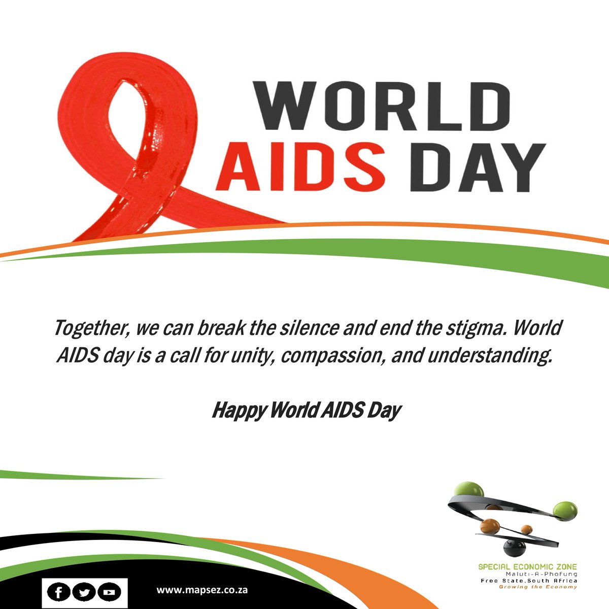 MAPSEZ stands in solidarity with all people living with and affected by HIV/AIDS #endthestigma #WorldAIDSDay