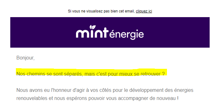 CedricMacario's tweet photo. @mint_eco
Dites, si vous ne respectez pas vos clients, respectez-vous au moins... Les mecs résilient ton contrat de manière unilatérale et sans te prévenir en août 2022. Puis viennent te dire en décembre 2023 " nos chemins se sont séparés, mais c'est pour mieux se retrouver🤡 https://t.co/1zEjw9AXqk