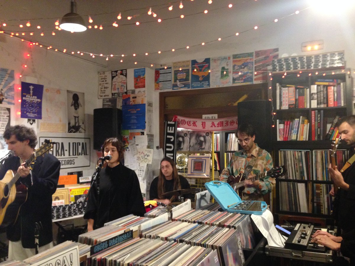 The release party of Nil Nadal's new album at <a href="/ultralocalrec/">Ultra-Local Records</a> was ultracool! Have a listen and share the word😊 hiddenbayrecords.bandcamp.com/album/encara