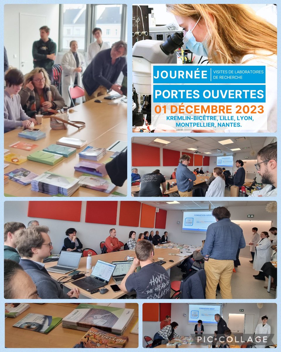 SoniaBourguiba1's tweet photo. Portes ouvertes des #laboratoires ! 🔬
L'équipe @GroupNEMO #CR2TI_Nantes vous ouvre les portes de leurs labos
🧐 Rencontrez les chercheurs, découvrez les labos,et la #recherche 🧪🧫🧬sur la #scleroseenplaqe 🧠 !
#ARSEP #science #recherche https://t.co/PWfANyv2xS