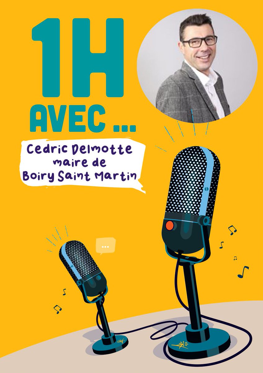 #1havec 
🎙️Ce week-end, nouvel épisode de l’émission « 1 heure avec un Maire du #GrandArras » sur <a href="/Planetefm/">PLANETE FM</a> 

✅Retrouvez l'interview de <a href="/cedelm/">Cedric Delmotte</a>, maire de Boiry-Saint-Martin, ce samedi à 9h, ce dimanche à 10h, puis en #podcast sur notre site : cu-arras.fr