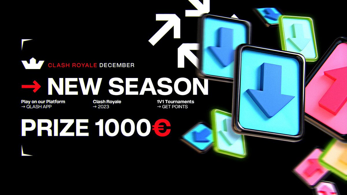You know what day is today? 

📣Today is the day when the new #ClashRoyale December season begins, which will pass in the sign of the MEGA DRAFT 🙂

1️⃣ Daily mega draft tournament at 8pm UTC|21:00 CET
2️⃣ Mega draft 1v1 special
3️⃣ Mega draft 3v3 KOH for a whole month
4️⃣ Mega draft