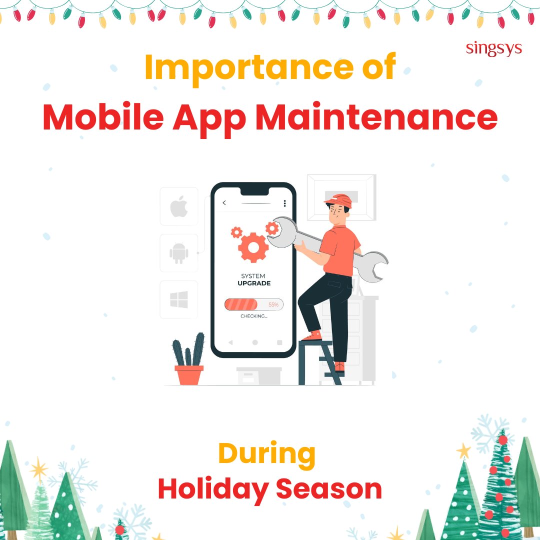 singsyspteltd's tweet image. Stay ahead in the mobile app game by prioritising regular maintenance!
Explore more by tapping the link below:
singsys.com
#appmaintenance #appoptimization #mobileappdevelopment #digitalmaintenance #holidayseason #holidayseason2023 #singaporecompany #singsys