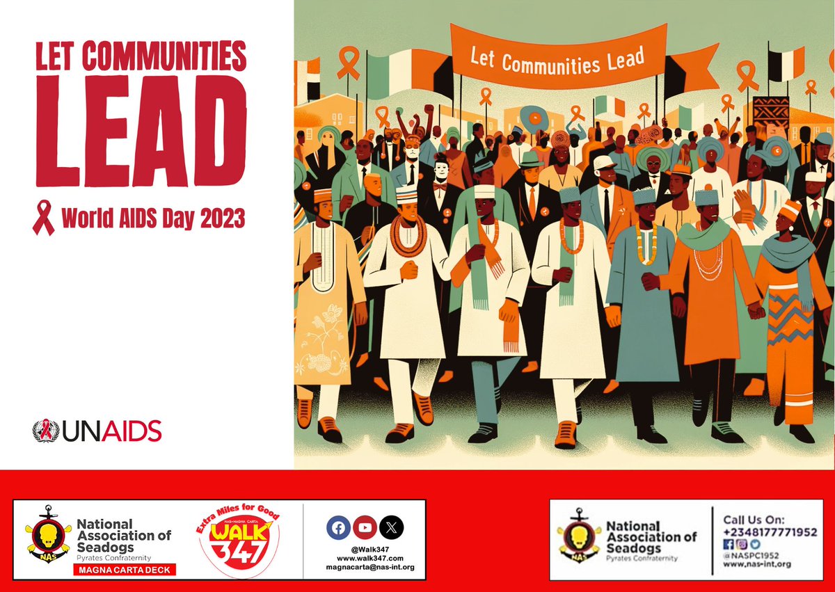 Walk347's tweet image. "This World AIDS Day, let's light a candle 🕯️ for those we've lost and ignite a flame of hope and support 🔥. Together, we can end AIDS. #WorldAIDSDay2023  #LetCommunitiesLead @NASPC1952