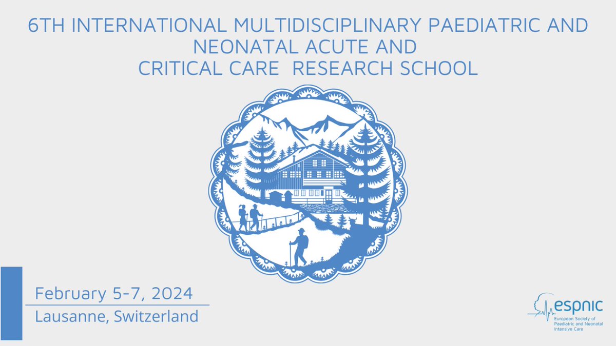 ESPNIC (@espnic_society) on Twitter photo Registration for the 6th ESPNIC Research School is open❗You can apply to become an ESPNIC member before the 15th of December to benefit from the Early bird - members rate, and your membership will last until December 31, 2024. Come join us in Lausanne!
espnic.eu/projects/espni… Registration for the 6th ESPNIC Research School is open❗You can apply to become an ESPNIC member before the 15th of December to benefit from the Early bird - members rate, and your membership will last until December 31, 2024. Come join us in Lausanne!
espnic.eu/projects/espni…