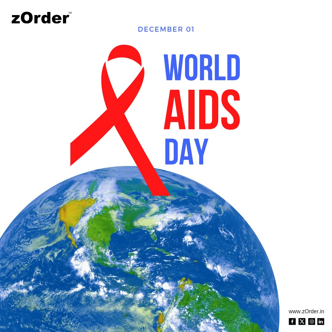 zordertech's tweet photo. Today marks a day of reflection, awareness, and solidarity as we observe World AIDS Day. On this occasion, let's join hands to raise awareness, reduce stigma, and show support.

Visit https://t.co/fDV6gYEX9Z

#zOrder #zOrderERP #aidsday #AIDS #AIDSAwareness #1stDecember https://t.co/FMIDOPB4ZT