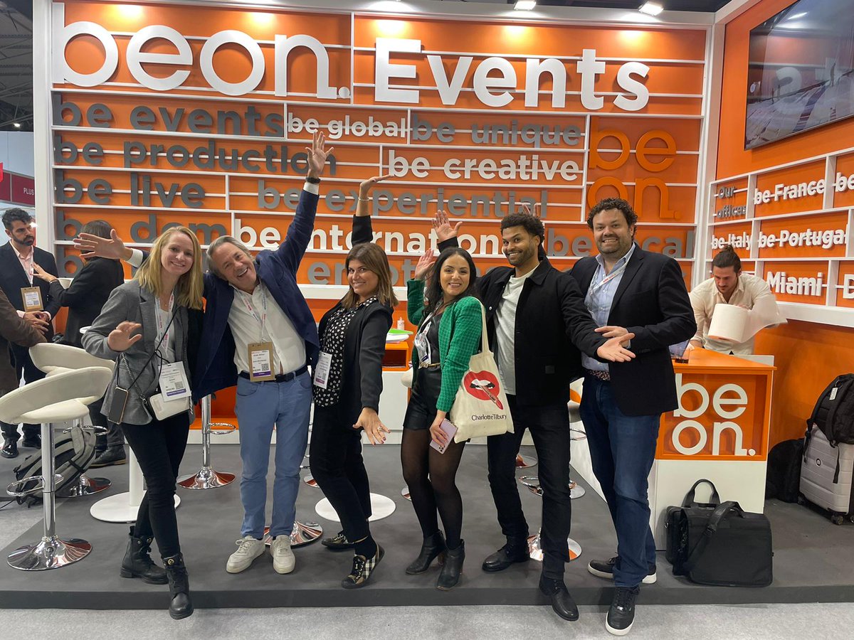 🧡 <a href="/IBTMevents/">IBTM</a> 2023, 107 appointments with new customers and inspiring conversations with customers who already belong to the beon family. 
🧡 We are looking forward to producing unique events for the years to come!

#events #eventprof #MICE #ibtmworld