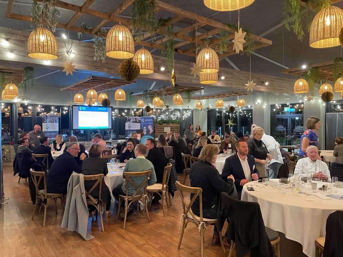 Thoroughly enjoyed the Somerset Chamber of Commerce AGM last night.

Great to see how well it's going and proud to be a member.