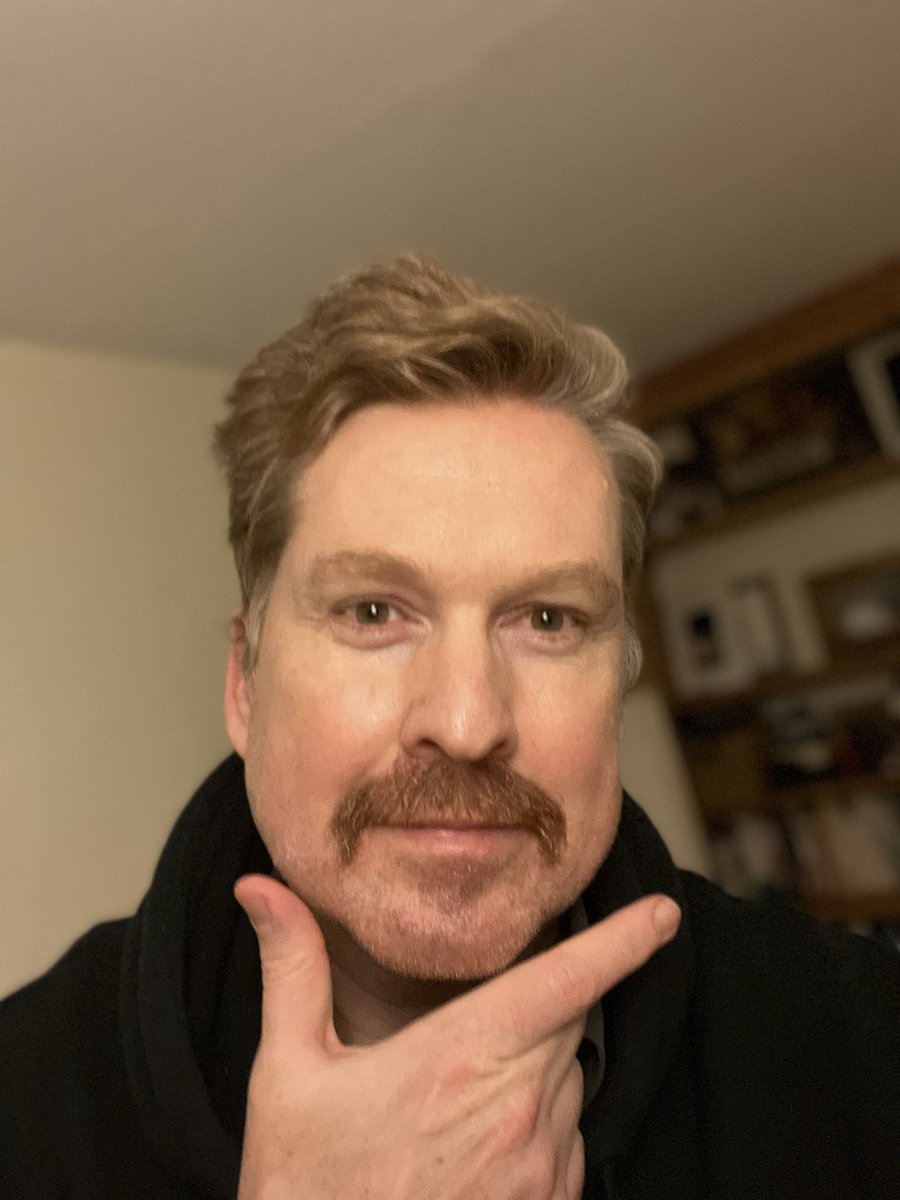 A mo is for Christmas, not just #Movember… I’ll be keeping this lil fella for a while #MensHealth #mensmentalhealth #Xmasmo <a href="/MovemberUK/">Movember UK</a>