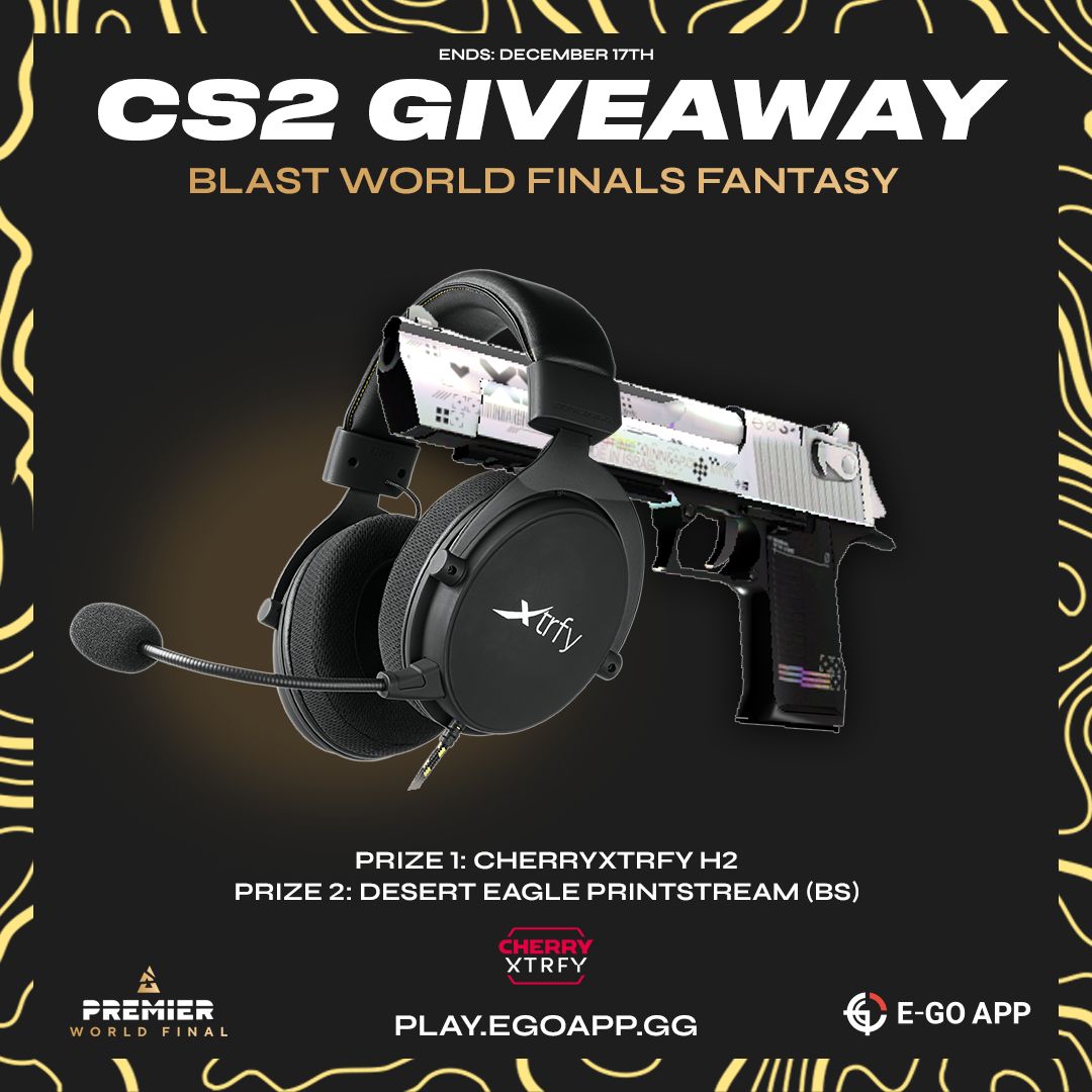 e_goapp's tweet photo. Winter #CS2 Giveaway, together with @cherryxtrfy ❄️ 🍒 

1x CherryXtrfy H2
1x Desert Eagle | Printstream (BS) 

Join the giveaway with the link in the comments! 👇 https://t.co/HDyPUo2vrL