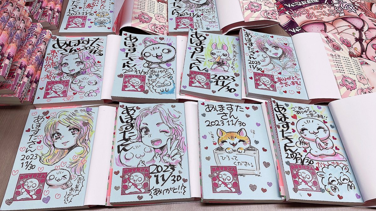 あほすたさんのふつうじゃない日常💚サイン本情報
明日【12/2】9:45からメロンブックス秋葉原1号店@melon_akibaにてサイン入り単行本販売します‼️
開店前に整理券を抽選配布だそうです😊詳しくは↓
https://t.co/D6t1DZqUmJ 