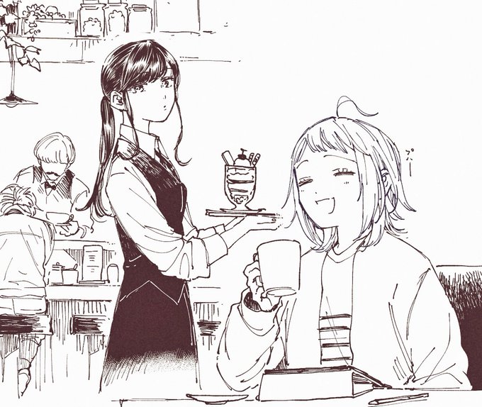 喫茶店 で 作業