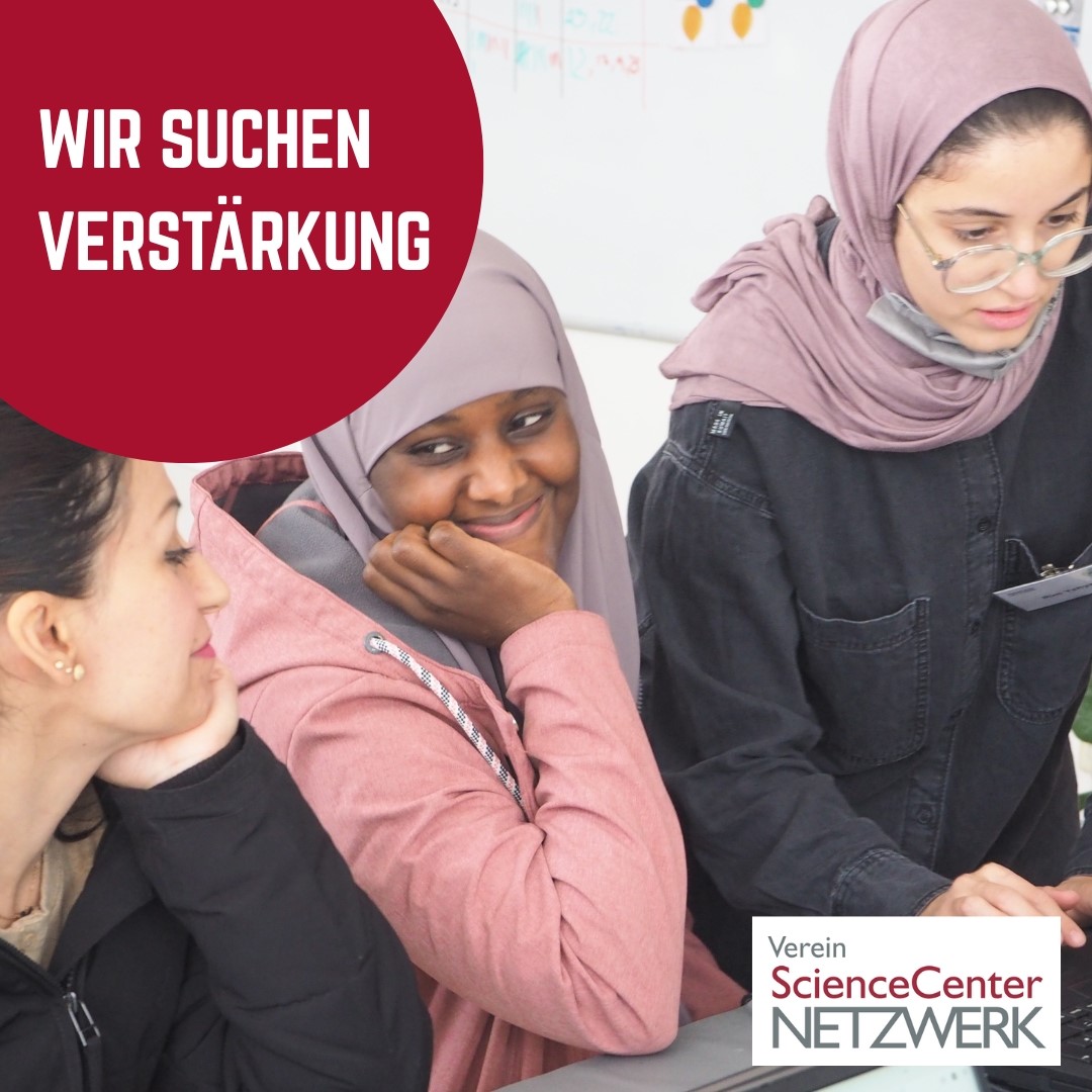 Wir suchen Verstärkung!

Für unsere Vermittlungsteams in verschiedenen Projekten (z.B. „Wissens°raum“ &amp; „Elektrotechnik funkt“) suchen wir noch tatkräftige Verstärkung.

Bewirb dich ab jetzt bis 2. Jänner 2024 bei uns als Vermittler:in!

👉Alle Infos hier: science-center-net.at/jobs/