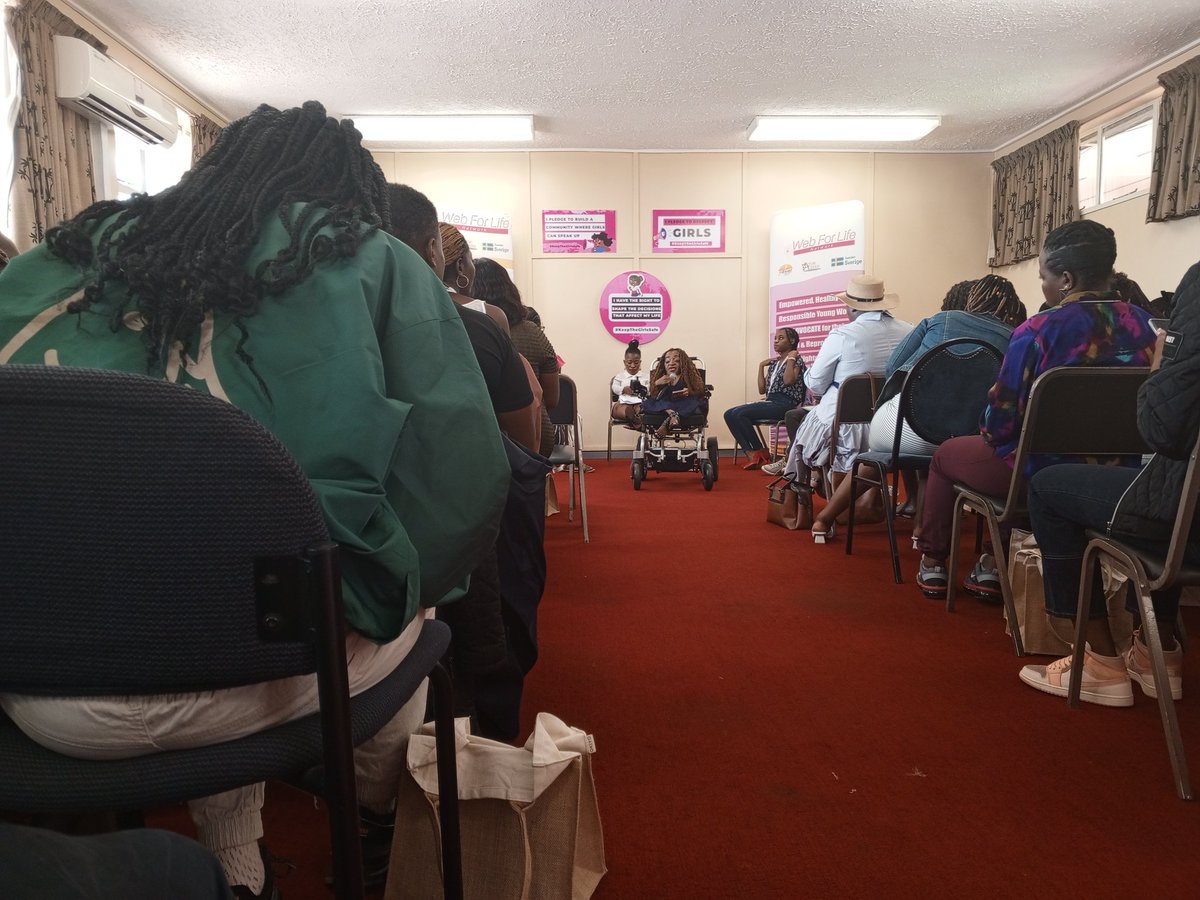 thandy_miles's tweet photo. All girls deserve a platform like Web for life movement where their voice is heard and can be comfortable to speak out without being discriminated against.
#nyc2023
#NYC
#webforlife
@SwedeninZW
@amplifyfund 
@SAYWHATOrg 
@StopTB 
@saih https://t.co/zV1Aa95fCg