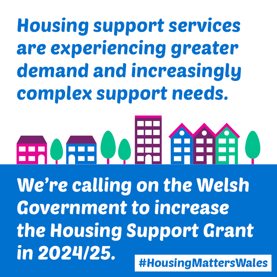 We believe everyone should have a place they are proud to call home. That's why we're backing @CHCymru @CymorthCymru Day of Action and calling for an increase in the Housing Support Grant for 2024/25 #HousingMattersWales