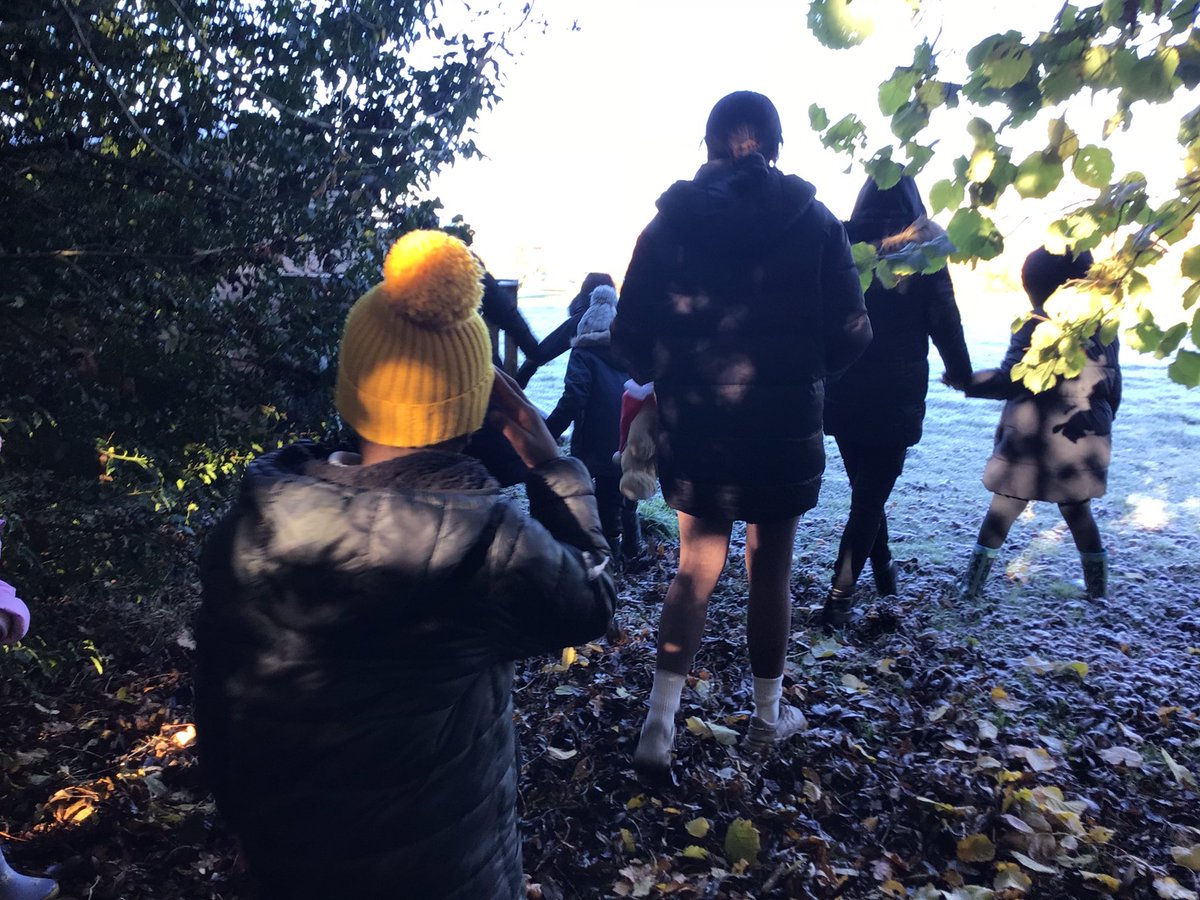 We’re going on a bear hunt through the forest “stumble, trip” 
The children have loved our interactive story time this week, there was almost a snowstorm even! It is definitely one of our favourite books in the Nest! <a href="/michealrosen1/">michael rosen</a> <a href="/kestrelmead/">Kestrel Mead Primary Academy</a> #kestrelinclusion