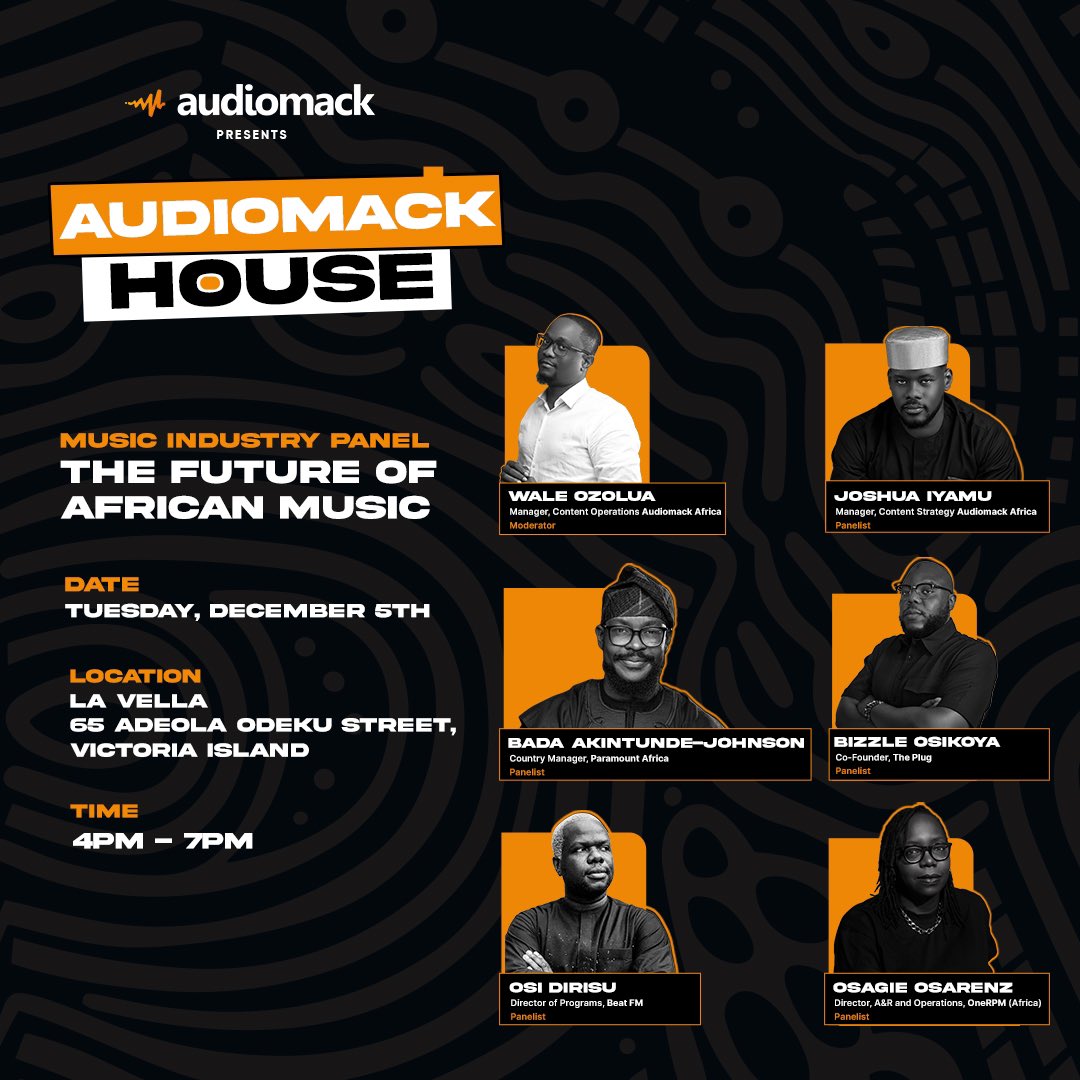 joshiyams's tweet photo. Join us! 

Tuesday the 5th 

https://t.co/8B0NjcHjSJ

@audiomackafrica https://t.co/B9m0GSxd0J