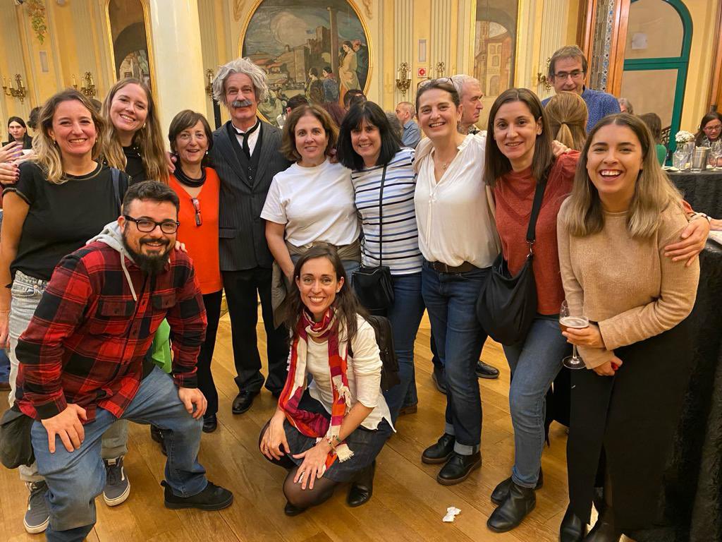 Ayer cenamos con Einstein #ComCiRed2023