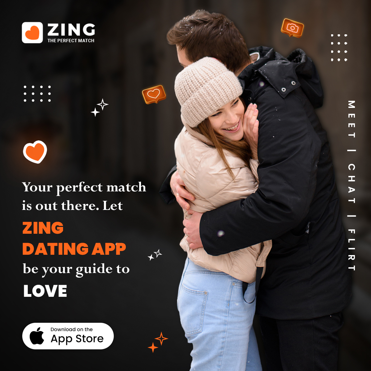 Zing_DatingApp's tweet photo. Your ideal partner is out there, and #Zing is here to be your ultimate guide to love.

Our innovative features make sure you meet someone who truly complements your journey.

Let the magic unfold – because your perfect match awaits! 🌈❤️

#DatingApp #DatingApplication #Dating https://t.co/cKOF4DHLrq