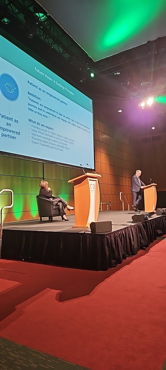 Strategic Digital Health and Social Care Framework 'Patient as an Empowered Partner'- Derek Tierney #Better2getherDH2023