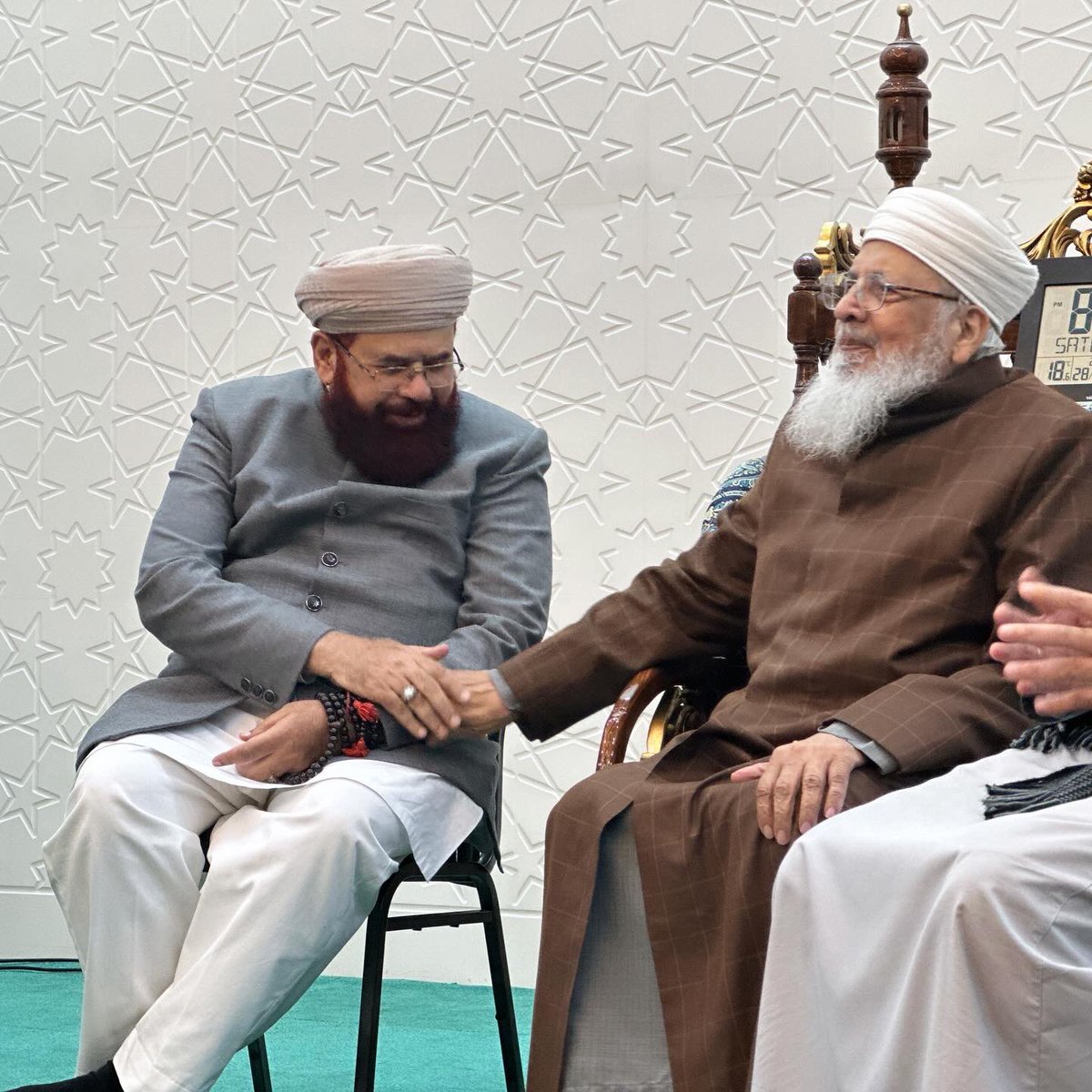 AllamahAzmi's tweet photo. Hazrat Allama Sayyid Hamid Saeed Kazmi Sahib &amp; Mufakkir e Islam #AllamaAzmi https://t.co/35INEnQYd3
