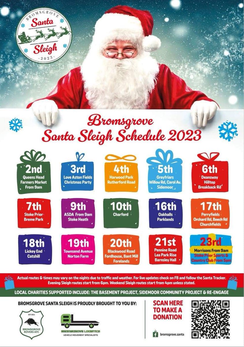 Please come out and support <a href="/RoversAFC2020/">Bromsgrove Rovers AFC</a> &amp; Bromsgrove Logistics , in raising much needed funds for local charities in and around the Bromsgrove Community 🐗💚🤍