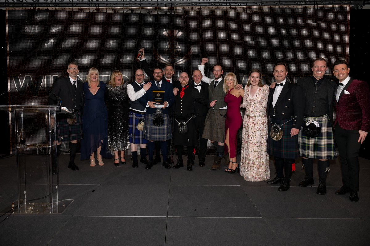 We are thrilled to have won Newcomer of the Year at the Scottish Whisky Awards last night, for our first release RyeLaw! <a href="/whisky_awards/">Scottish Whisky Awards</a> #RyeLaw