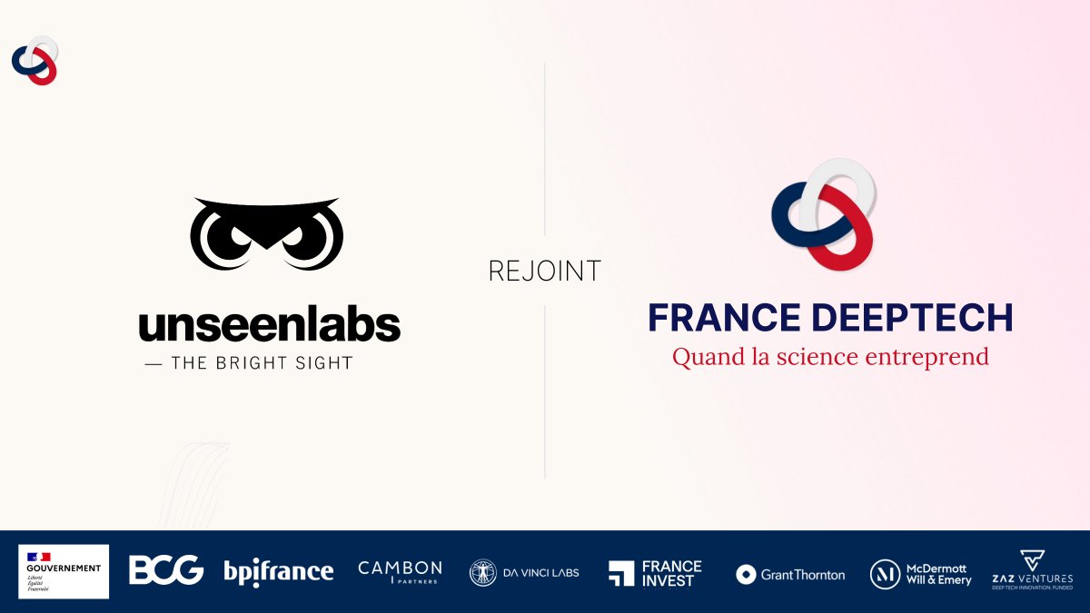 UnseenLabs's tweet photo. 🇫🇷 Unseenlabs joins #FranceDeeptech, initiated by @OmnesCapital! The association already has 120 members: research laboratories, startups, etc. This collaboration will allow us to expand our influence within the European ecosystem.
More info: https://t.co/2IJcCncEBC https://t.co/e6oP7hOlpR