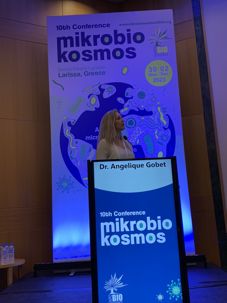 mikrobiokosmos's tweet photo. Dr. Angelique Gobet from @Ifremer_fr  plenary speaker at #10mbk23 session environment chaired by @SavvasGen &amp; E. Smeti https://t.co/09quQd9z1U