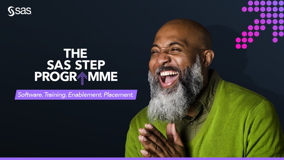 SASsoftwareUKI's tweet image. Why not take advantage of free online learning to brush up your data skills? Enrol on the SAS STEP Programme! 2.sas.com/6017u7ne5