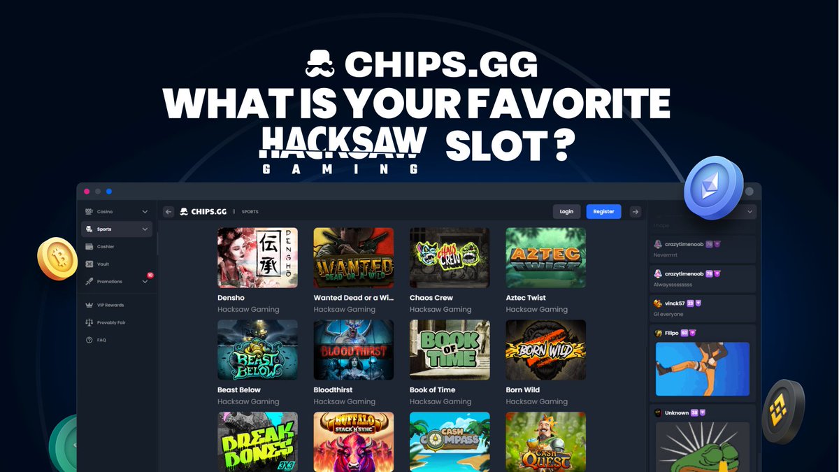 chipsgg's tweet photo. 🎰 What is your favourite @hacksawgaming slot ever?

Leave the slot name and your chips name for a chance to win a bonus buy, or two! 🎁

📍 https://t.co/jV3QfByfm8 https://t.co/Uonyy6QbiQ