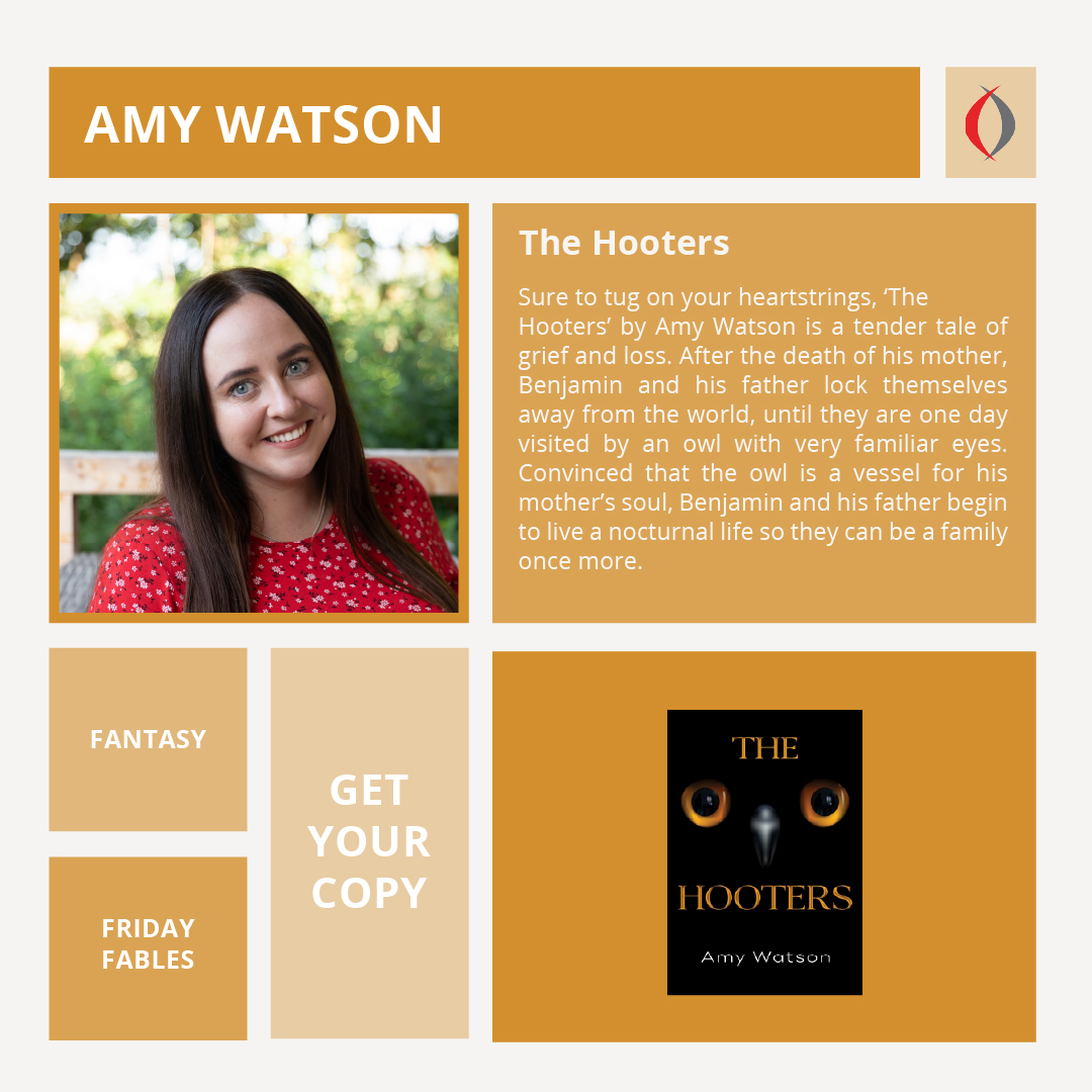 olympiapub's tweet photo. In this week's instalment of #FridayFables, we have Amy Watson's 'The Hooters', a beautiful and heartbreaking fantasy tale of familial love.
https://t.co/gnhu23DkYL
#booklover #bookworm #fantasy #fantasybooks #teenfiction #YAfiction https://t.co/CwcrCbOYaK
