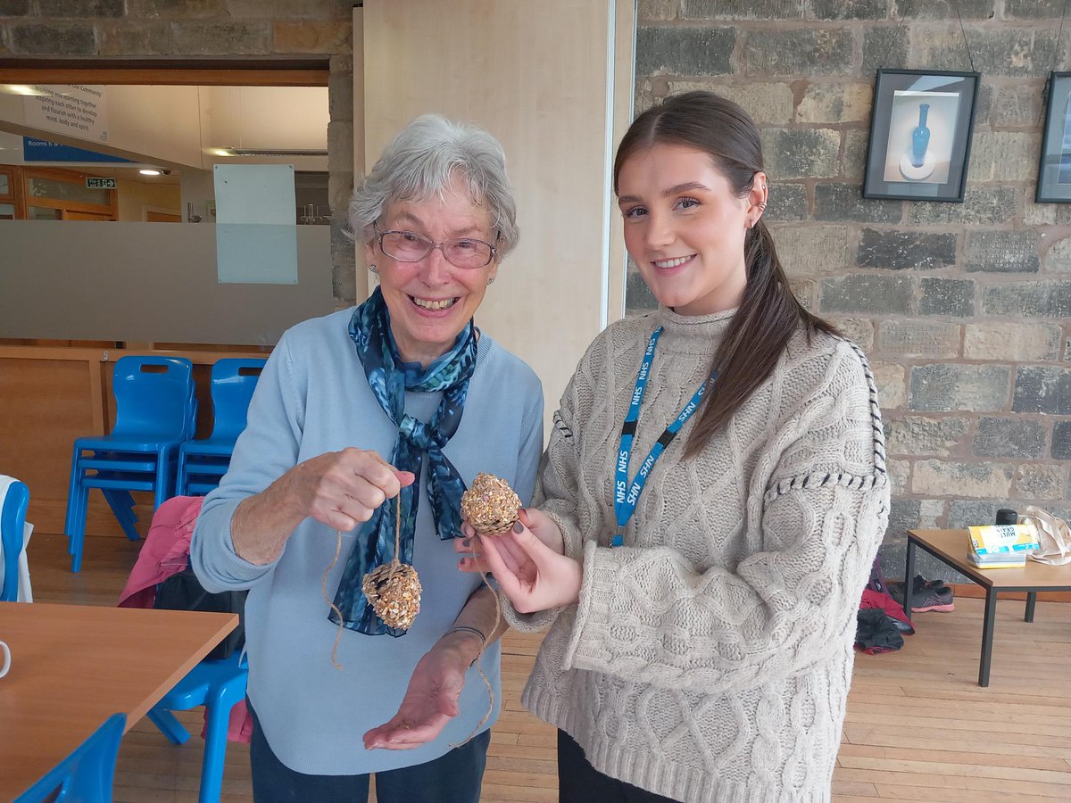 Our nature and wellbeing group is continuing though the winter months, making bird feeders from pinecones and peanut butter to keep the birds going this winter! Such a simple yet fun activity to get involved in with us and at home. @Lancswildlife