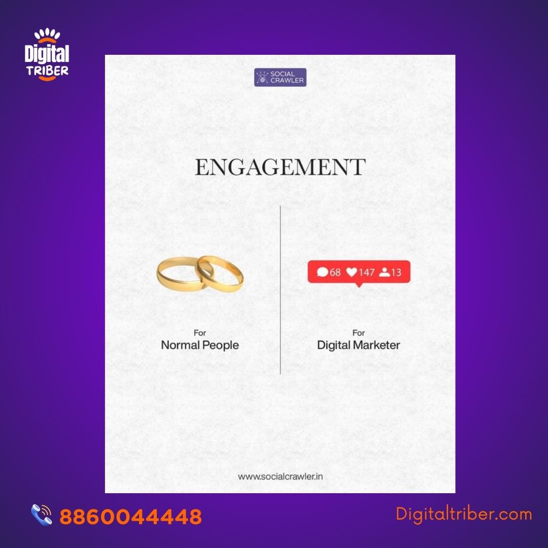 digitaltriber's tweet photo. Our Engagement! 😁😂

Follow us DigitalTriber for more.
Got Questions? Contact us at 8860044448 or Visit us at https://t.co/yHw6m7ZbUy

#digitalmarketing #SEO #instagram #byeguides #byebye #goods #guides #digitaltriber #trends #socialmedia #business #branding #engagement https://t.co/BU5XElJnvm