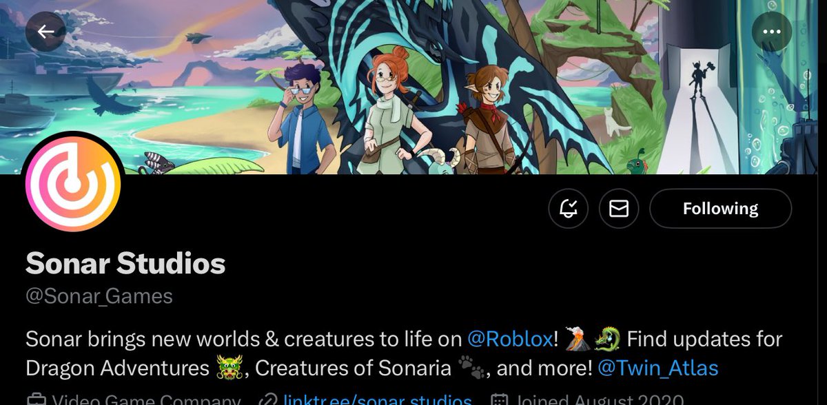 AmyMurdock's tweet photo. @Sonar_Games Username: DynamoBlossom 

Good luck everyone!! https://t.co/8IadWSkT8F