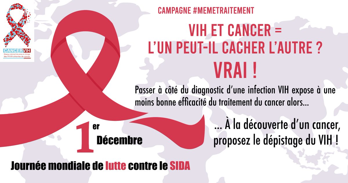 Réseau CANCERVIH tweet media