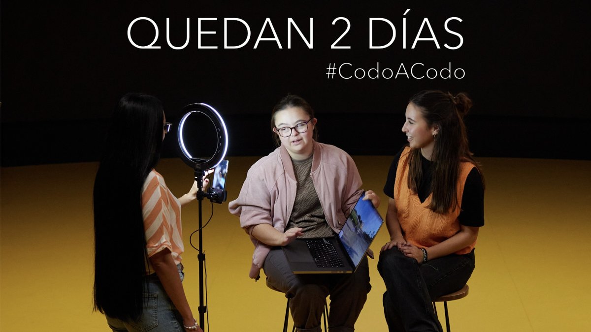 GrupoSocialONCE's tweet image. Y tú, ¿eres de las personas que quieren un mundo con las mismas oportunidades? Quedan 2 días… #CodoACodo

➡️ mtr.cool/luqfvirbxl

Somos @ONCE_oficial @Fundacion_ONCE @ILUNION