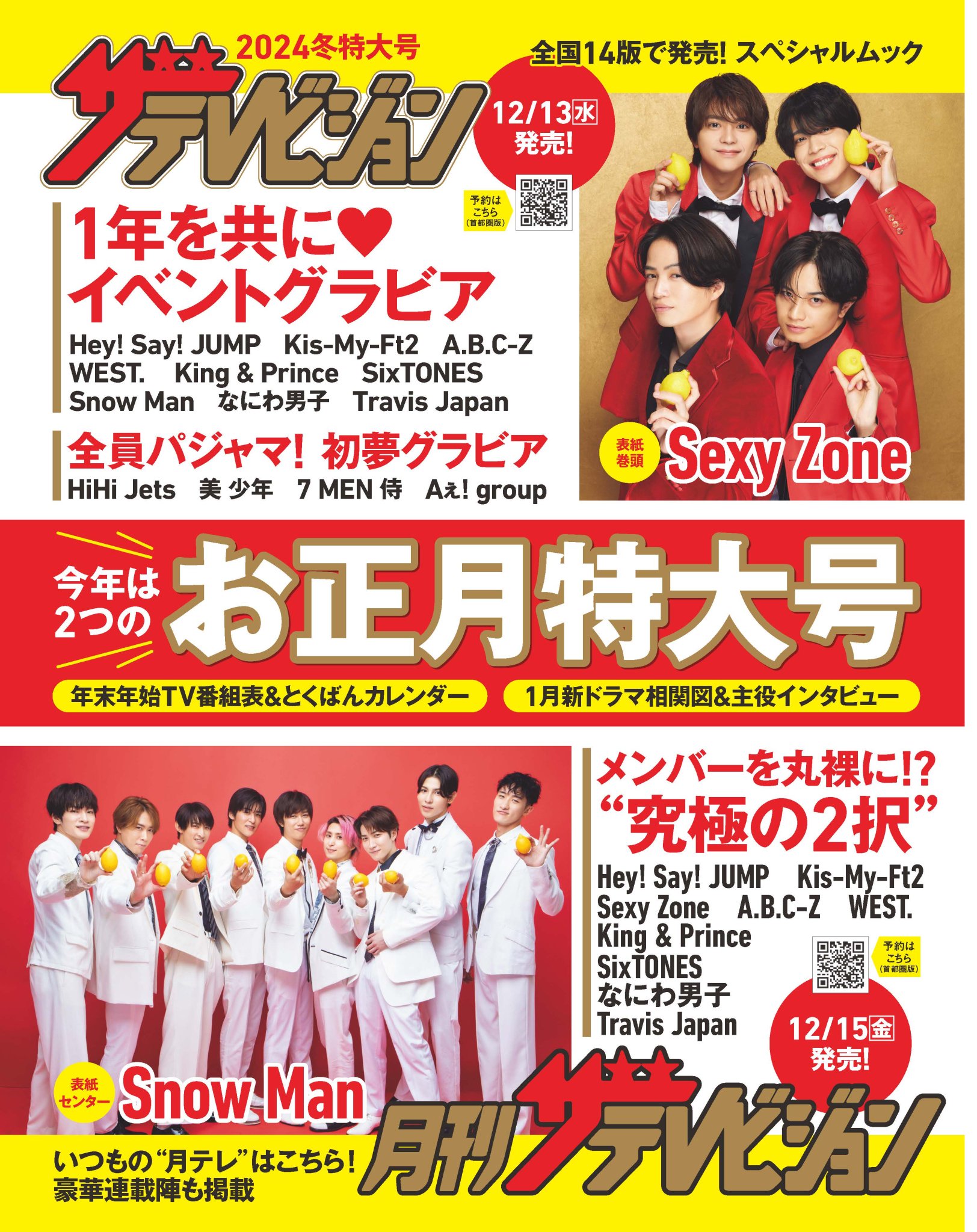 ザテレビジョンお正月超大号（35年連続） ザテレビジョンお正月超大号（35年連続）