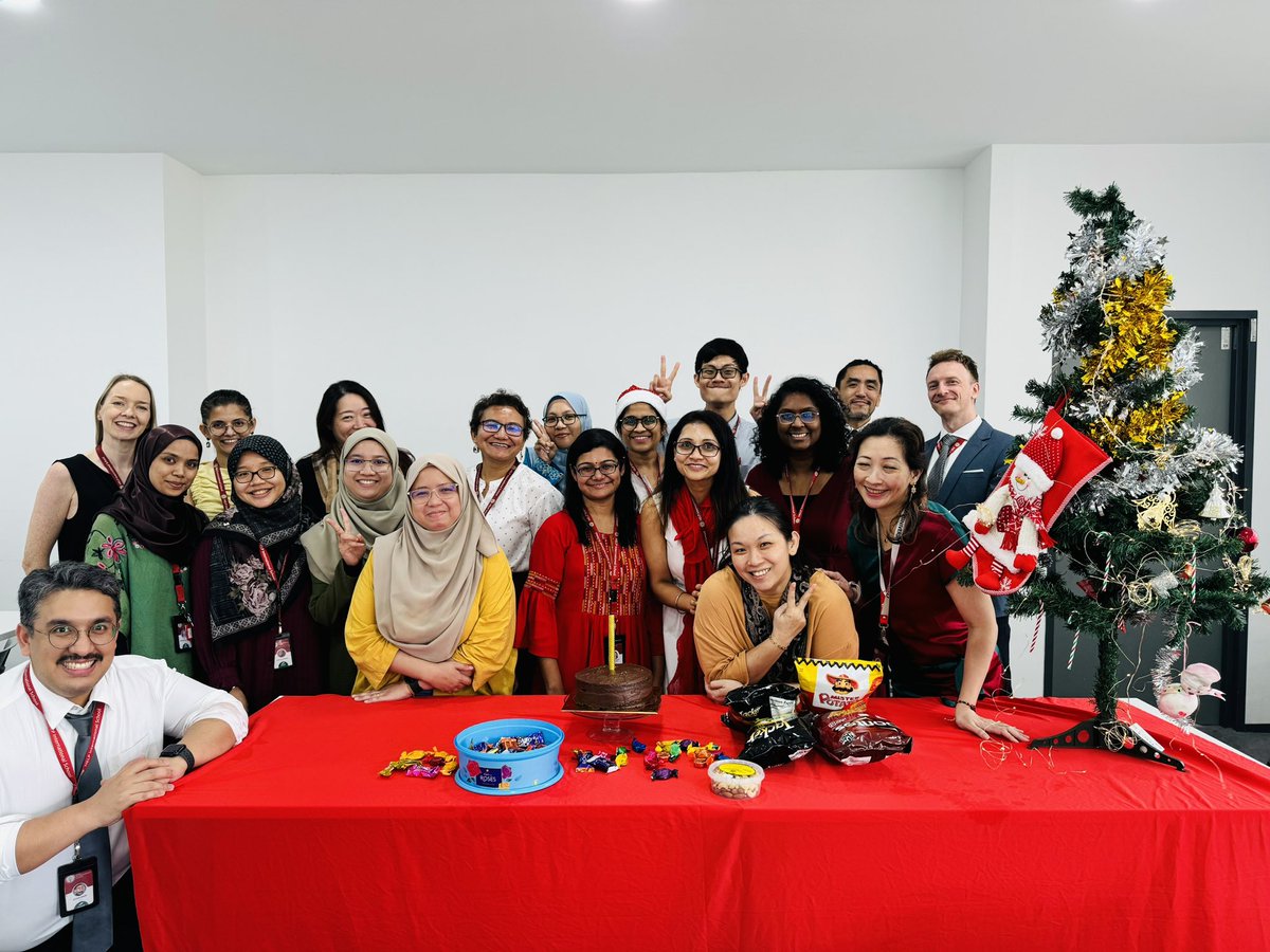The Science Department enjoyed a Christmas -themed luncheon alongside a productive Friday Professional Development session. 🎄🔬 #TeamBuilding #ProfessionalDevelopment #ScienceDepartmentCelebration <a href="/HISSixthform/">HELP International School SixthForm</a> <a href="/MsNadiaHalim/">Nadia Halim</a> <a href="/WalshMargaret2/">Margaret Walsh</a>