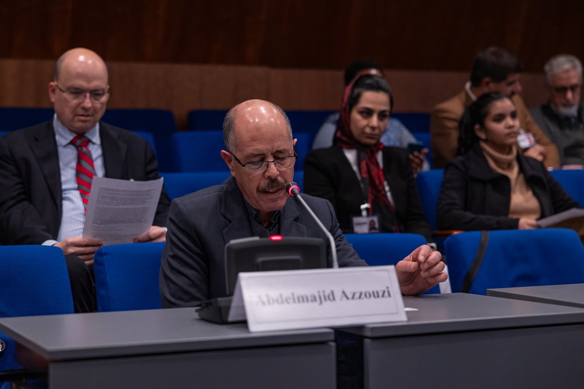 OPCW's tweet photo. #CivilSociety is an essential voice in advocating for chemical #disarmament and promoting public understanding of the #ChemicalWeaponsConvention.

#NGOs participated in #CSP28 in person thanks to funding support from the #EU 🇪🇺

#NGOvoicesOPCW @eu_eeas https://t.co/r9XneMcUml